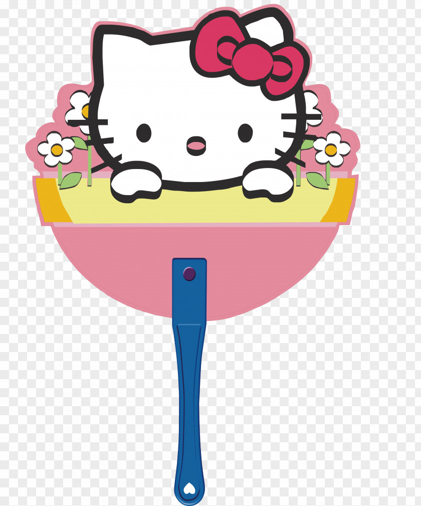 Cartoon Shape Fan Hello Kitty Sanrio Drawing Clip Art PNG