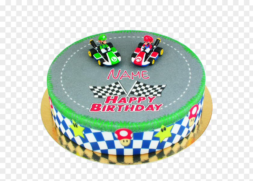 Luigi Birthday Cake Torte Mario Decorating PNG