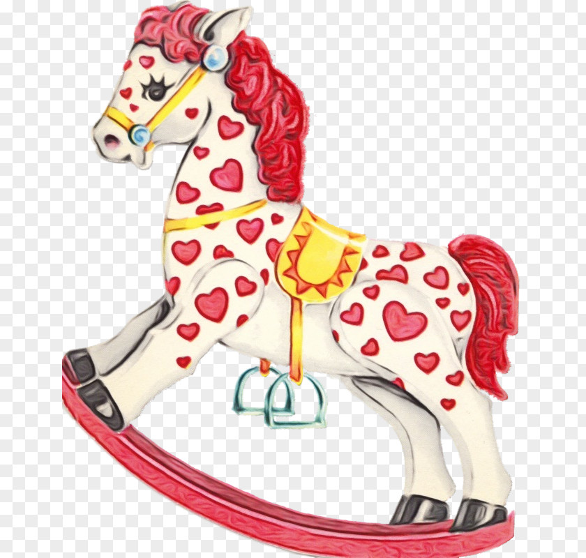 Animal Figure Amusement Ride Carousel Toy Figurine PNG