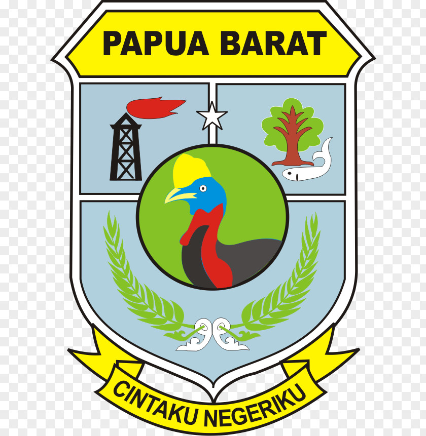 Baarat Pemerintah Provinsi Papua Barat Lambang West Sulawesi Cahaya PNG