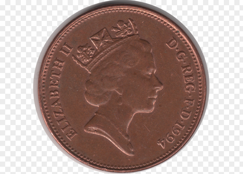 Coin Half Cent Penny Mint Large PNG