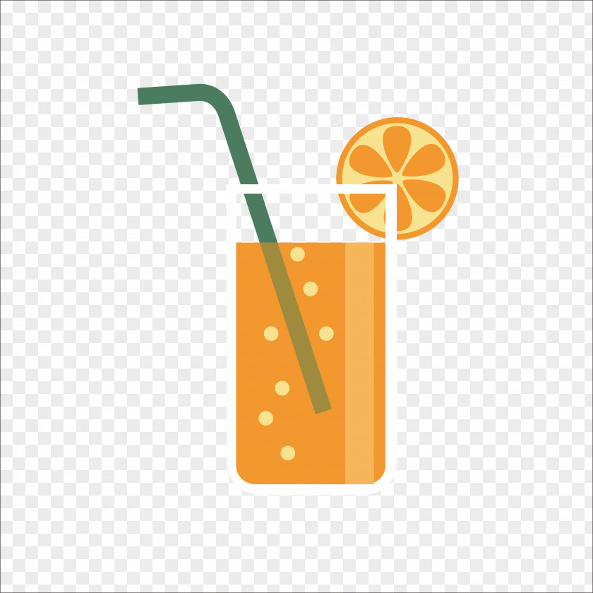 Flat Juice Orange Fruchtsaft PNG