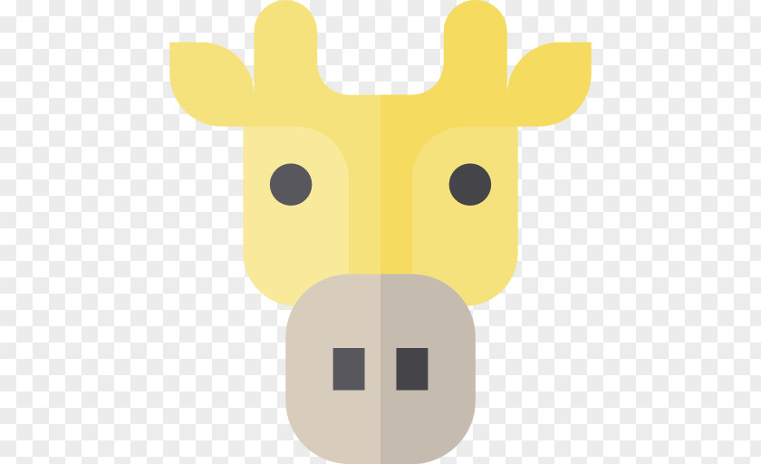 Giraffe Reindeer Snout Clip Art PNG