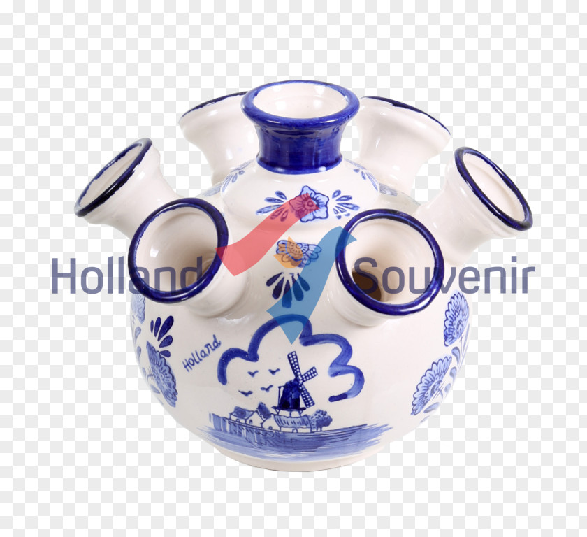 Kettle Ceramic Teapot Blue And White Pottery Cobalt PNG