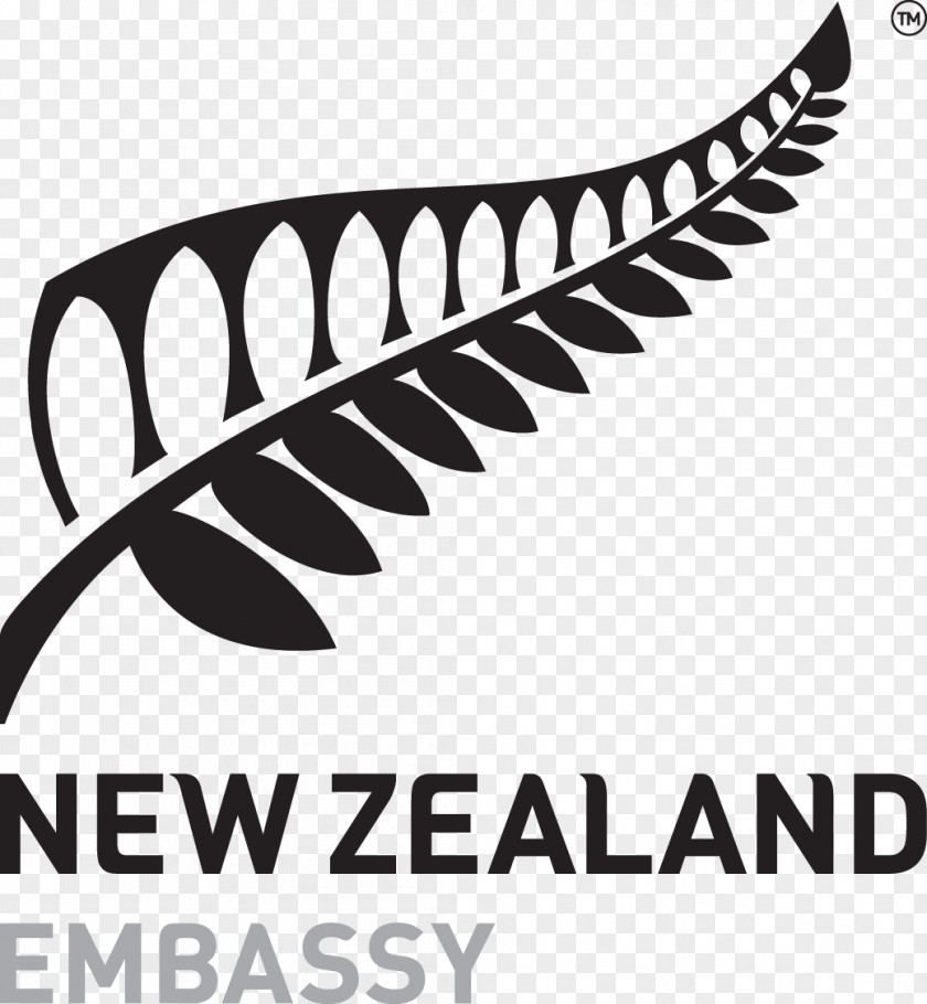 New Zealand Fern Embassy Of Zealand, Paris Logo PNG