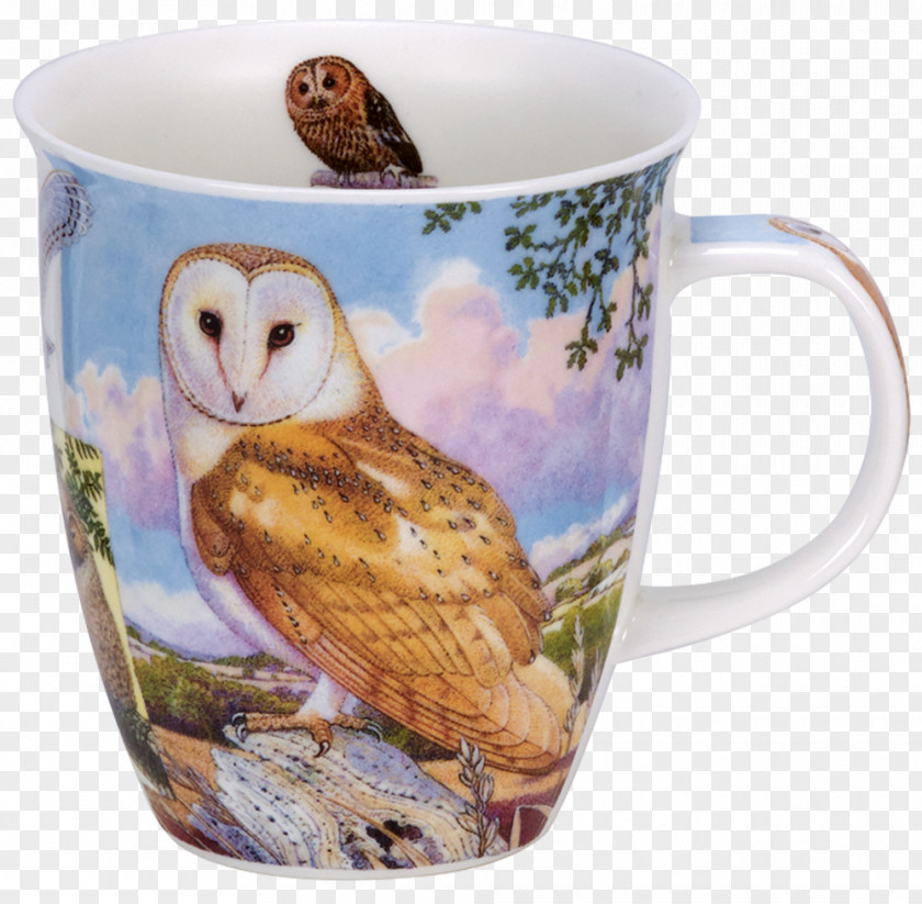 Owl Mugs Bird Coffee Cup Mug Porcelain PNG