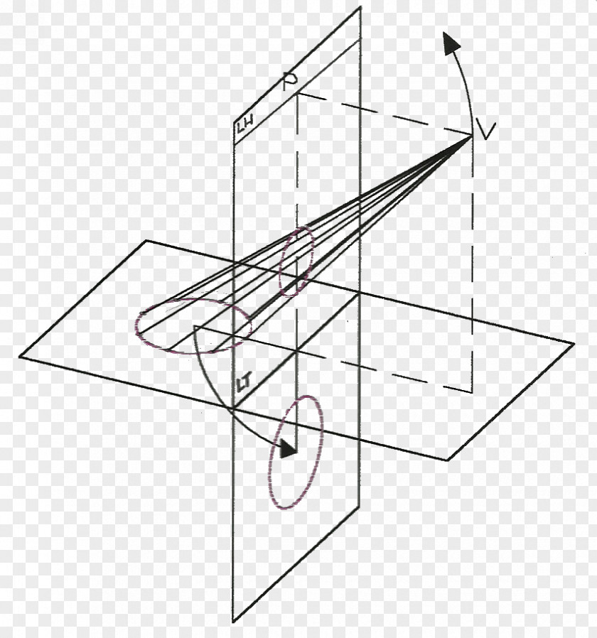 Plane Technical Drawing Geometry Conic Section PNG