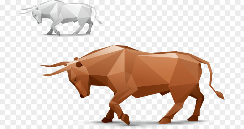Rhino Dinosaur Origami Bull Cattle Paper PNG