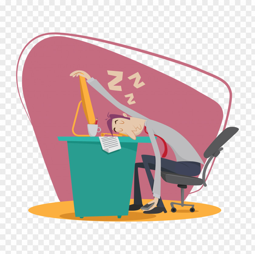 Sleepy And Sleeping On The Table Freelancer Fiverr Nap Sleep Clip Art PNG