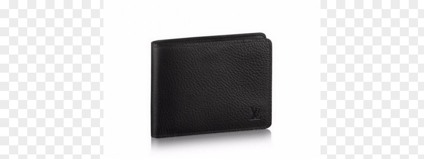 Wallet Leather Brand Black M PNG