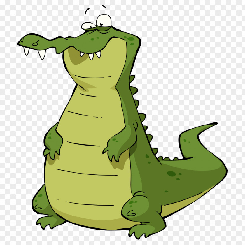 Vector Crocodile Alligator Reptile Caiman Clip Art PNG