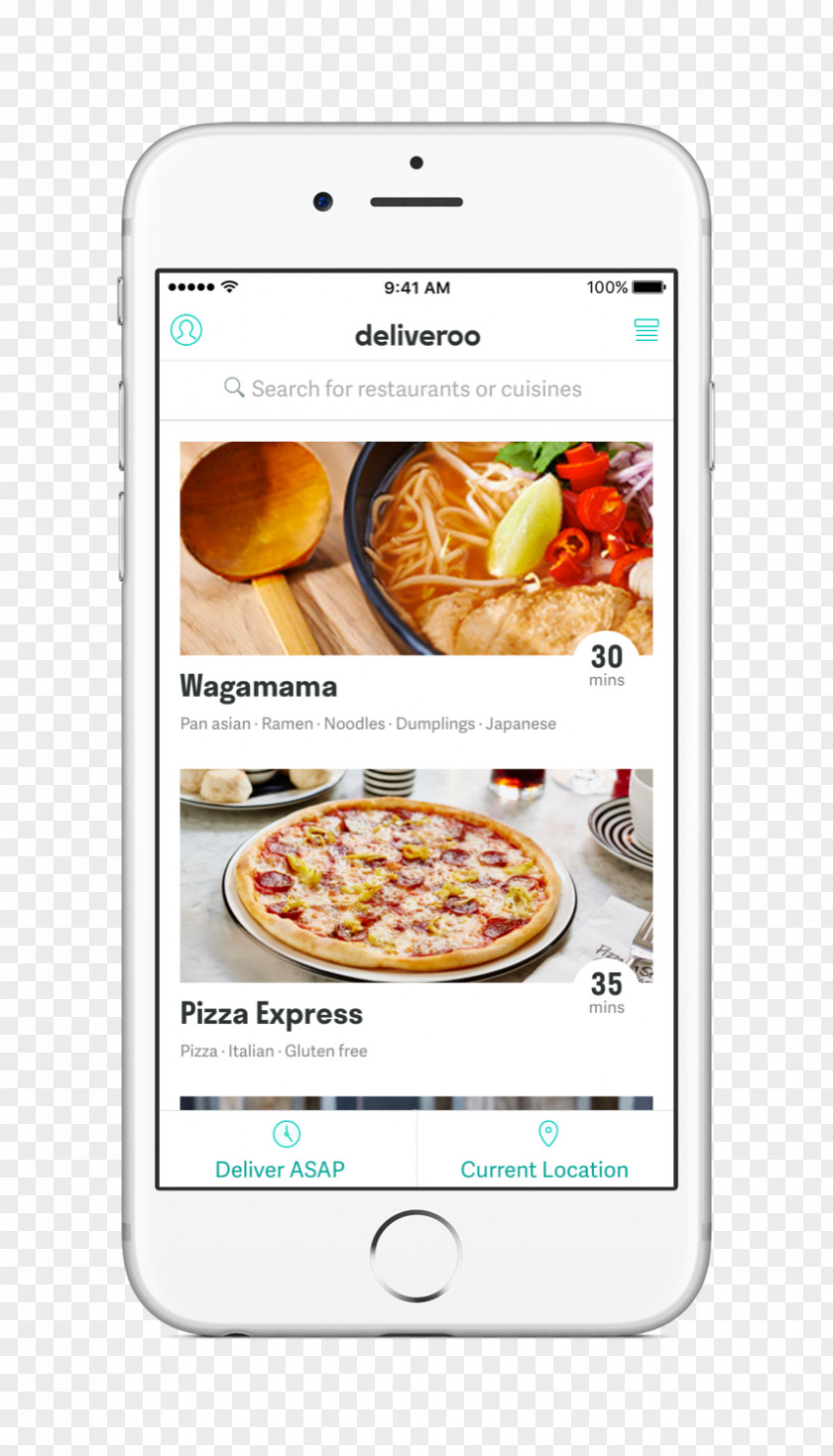 Android Deliveroo Food PNG