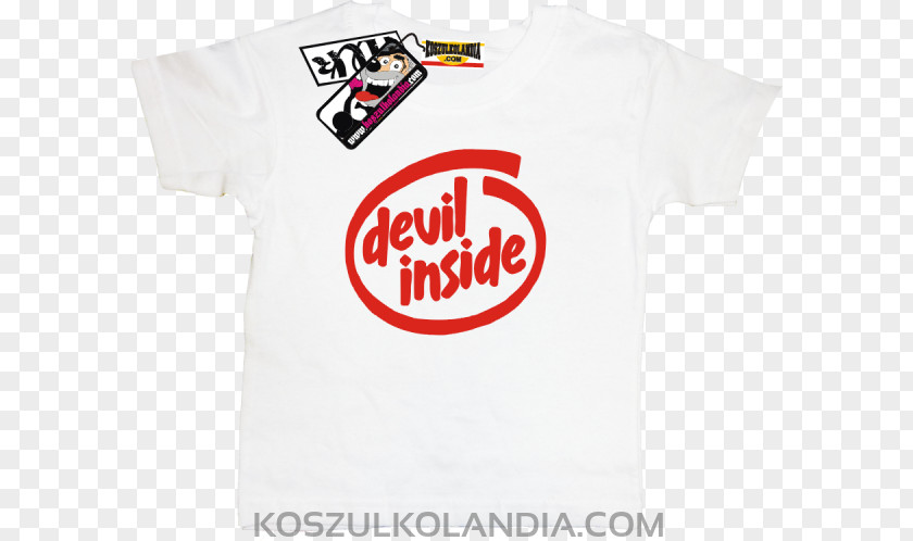 Devil Inside T-shirt Logo Sleeve Unisex PNG