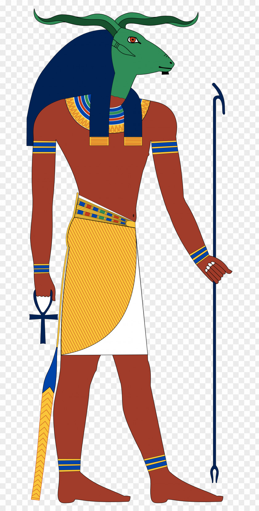 Egyptian Gods Ancient Religion Set Deity Deities PNG
