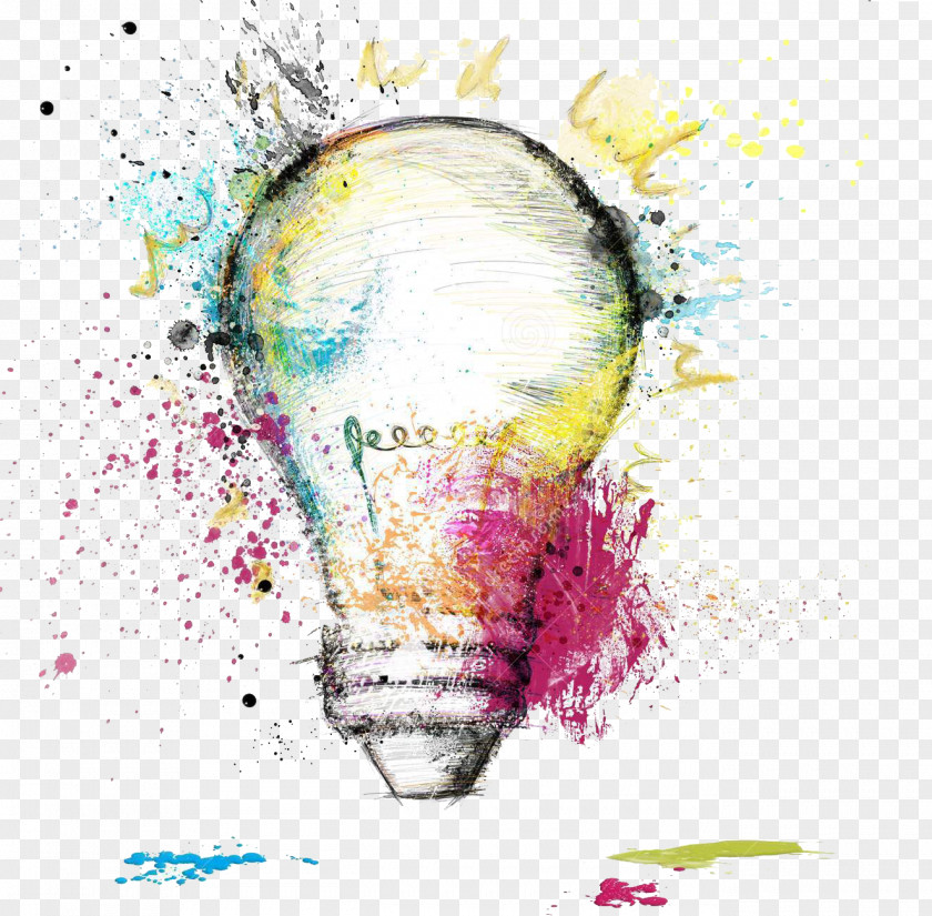 Light Bulb Drawing Idea Royalty-free Advertising Mind Map Design PNG