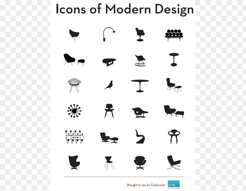 Modern Design Cliparts Architecture Mid-century Clip Art PNG