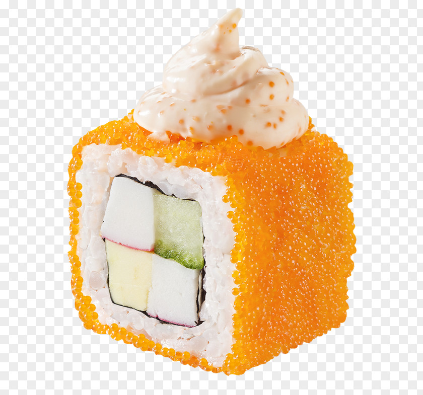 Kz California Roll Sushi Makizushi Japanese Cuisine Caviar PNG