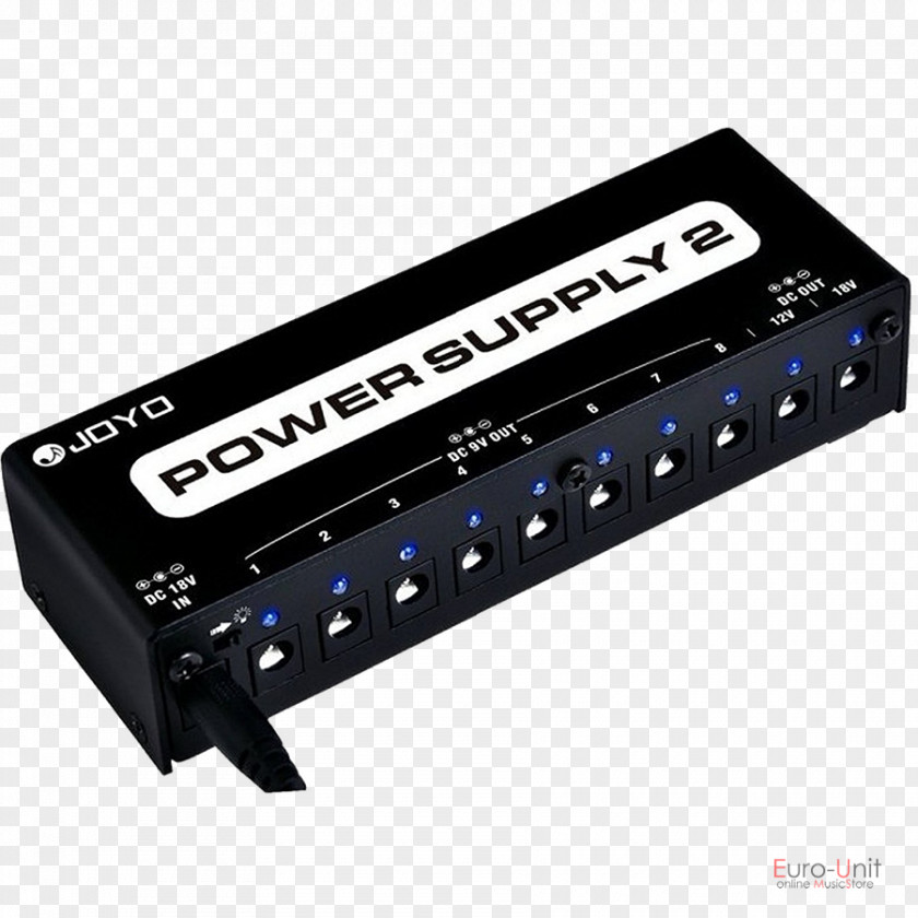 Power Supply Unit Converters Effects Processors & Pedals Mains Electricity JOYO JF-02 Ultimate Drive Electric PNG