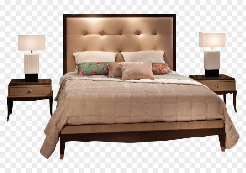 Table Bedroom Bedside Tables Bed Frame Roche Bobois PNG