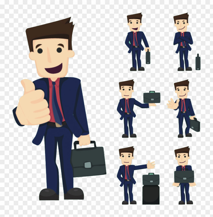 Cartoon Business People Businessperson Photography Clip Art PNG