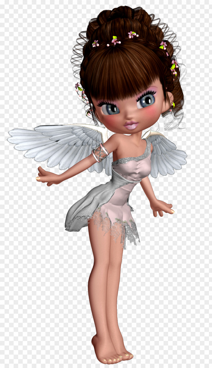 Cute 3D Little Angel Picture Computer Graphics Clip Art PNG