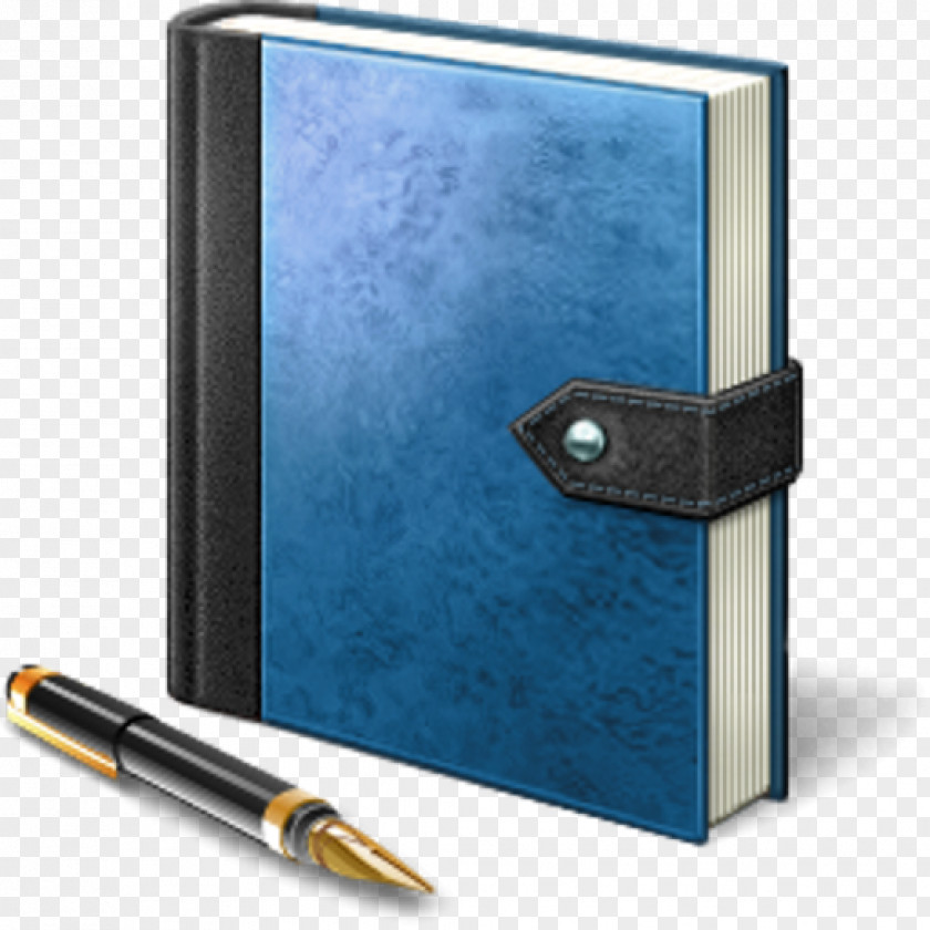 Diary Icon Windows Journal Computer File Filename Extension Vista PNG