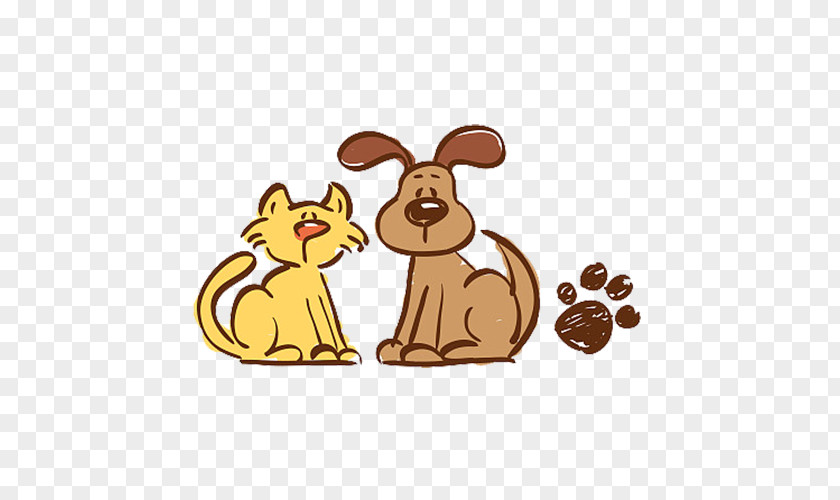 Hand Painted Cats And Dogs Western Australia Pet Sitting Dog Cat Food PNG