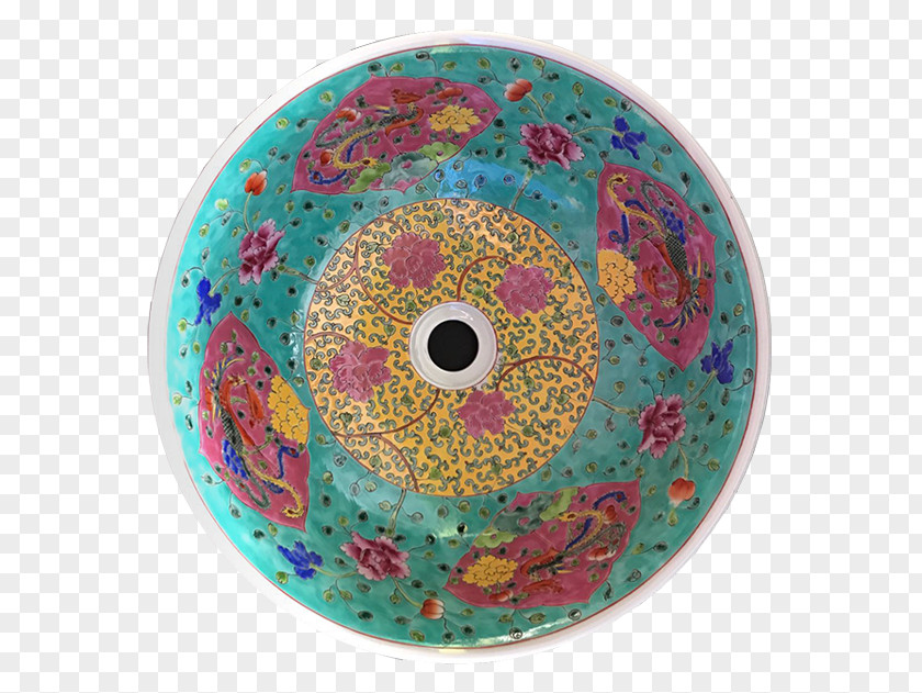 Peranakan Vase Decorative Arts Porcelain PNG