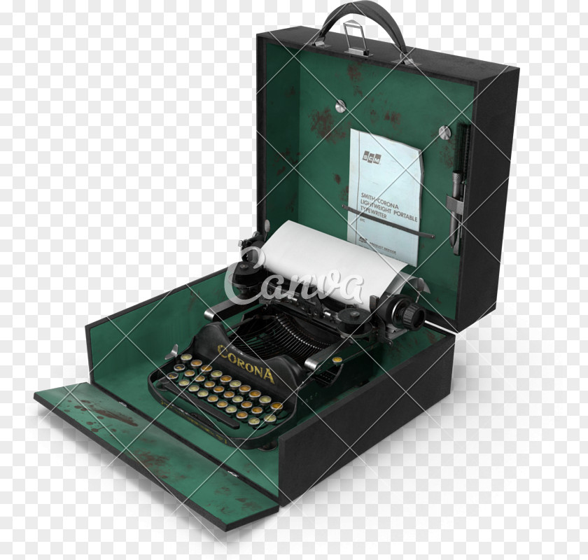 Typewriter Corona Digital Media PNG