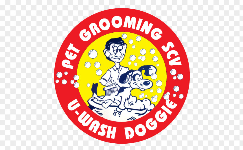 U Wash Doggie Clip Art Product Logo Recreation PNG