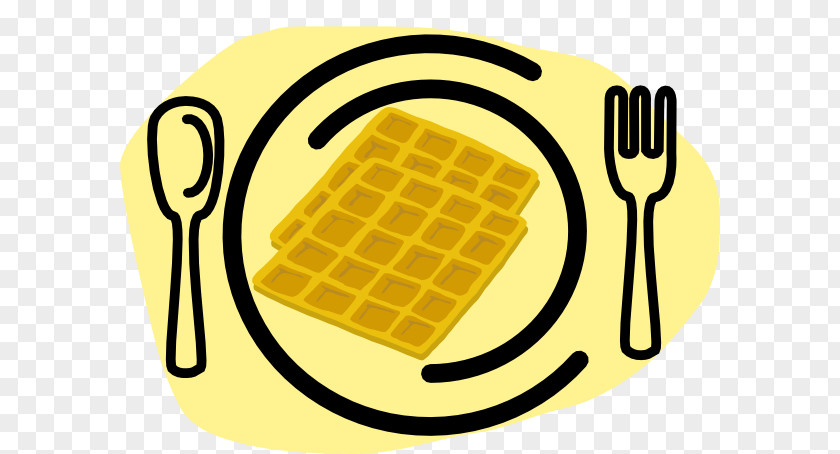 Waffle Cliparts Belgian Pancake Breakfast Cuisine PNG