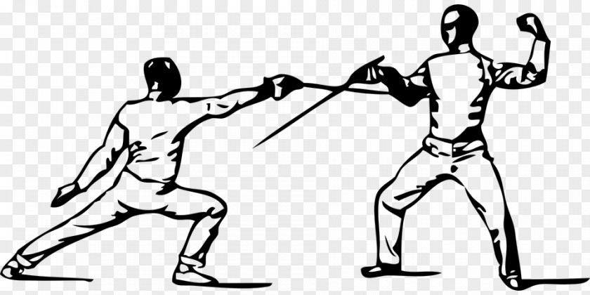 Fechten Fencing Fence Foil Clip Art PNG