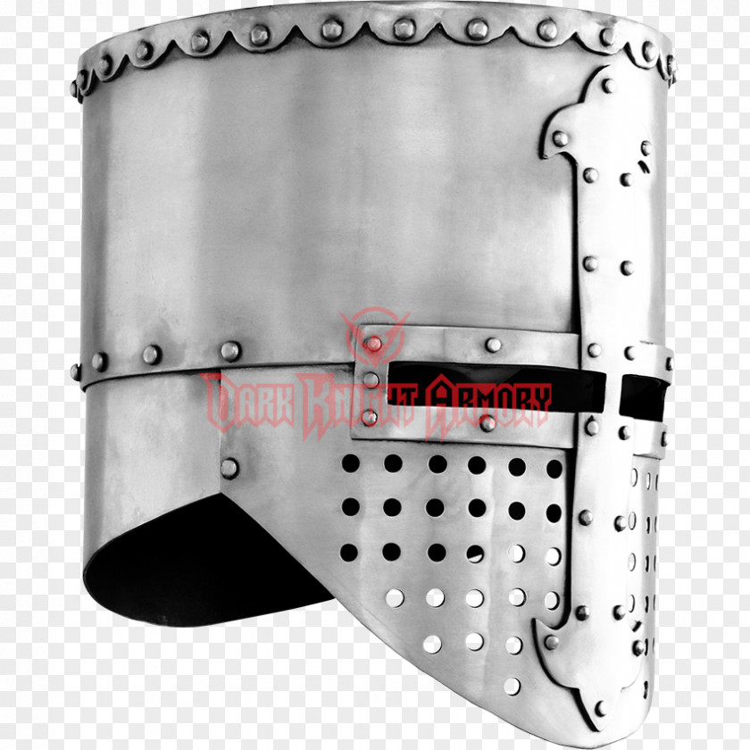Helmet Crusades Early Middle Ages Great Helm PNG