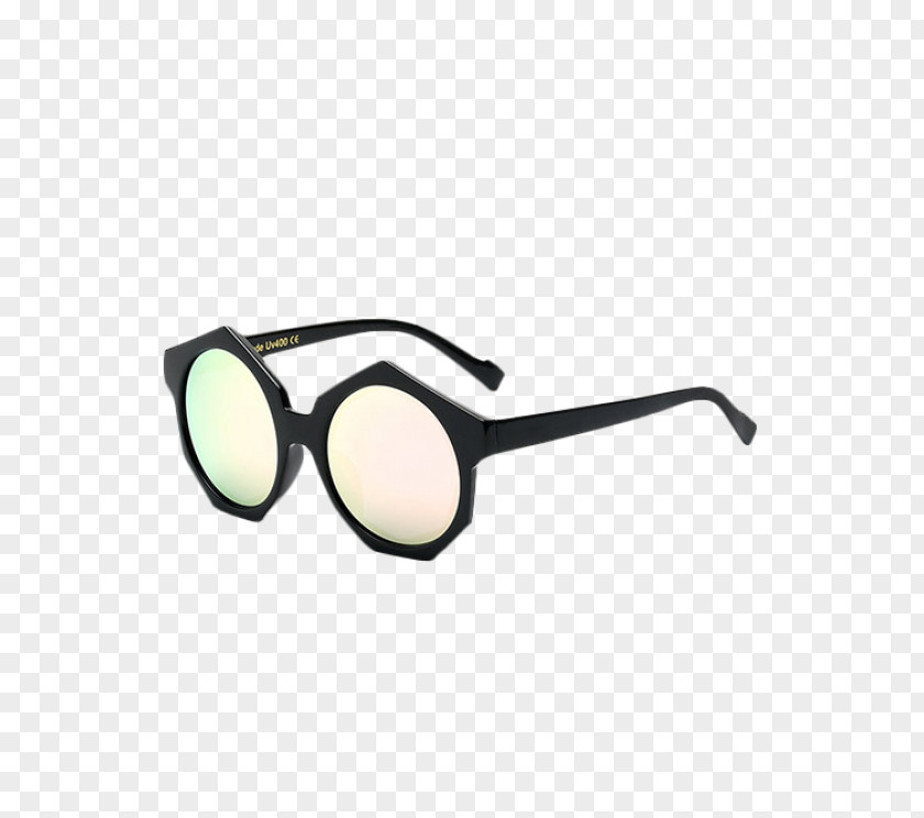 Irregular Border Goggles Sunglasses Eyewear PNG