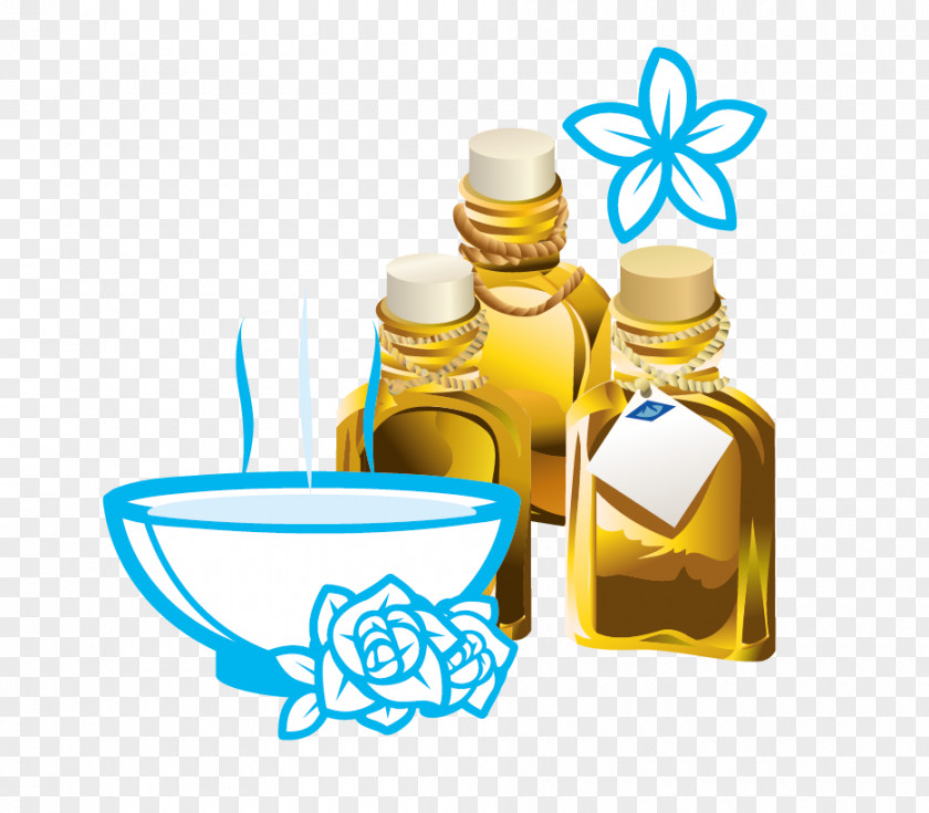 Oil Spa Massage Essential PNG