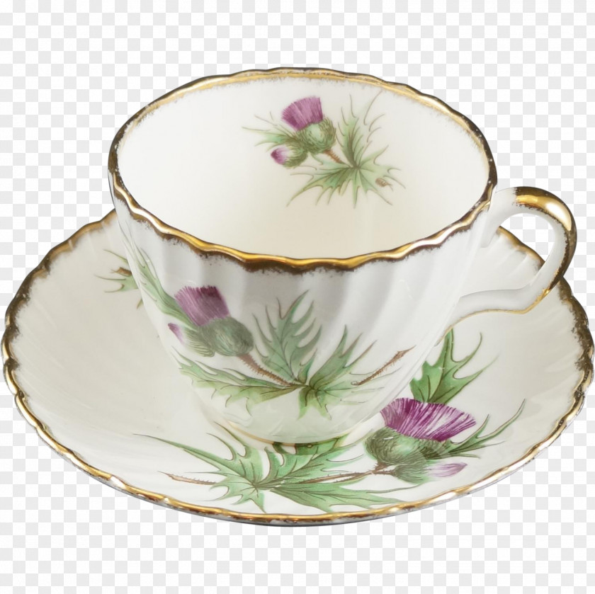 Saucer Adderley Tableware Porcelain Plate PNG