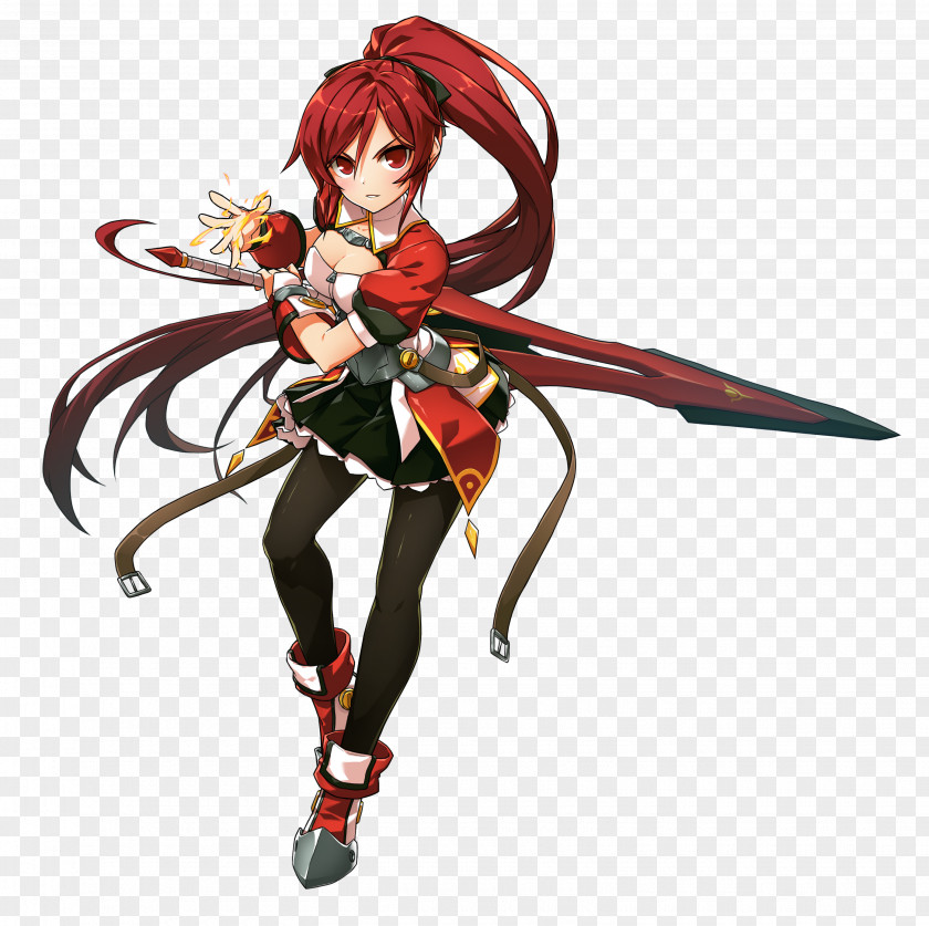 School Promotion Elsword Elesis YouTube Character Art PNG