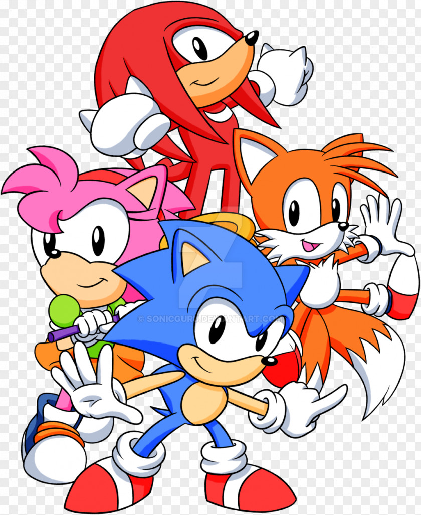Sonic The Hedgehog DeviantArt Classic Collection Fan Art PNG