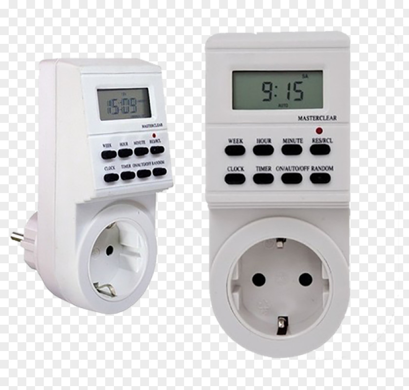 Time AC Power Plugs And Sockets Timer Digital Data Switch PNG