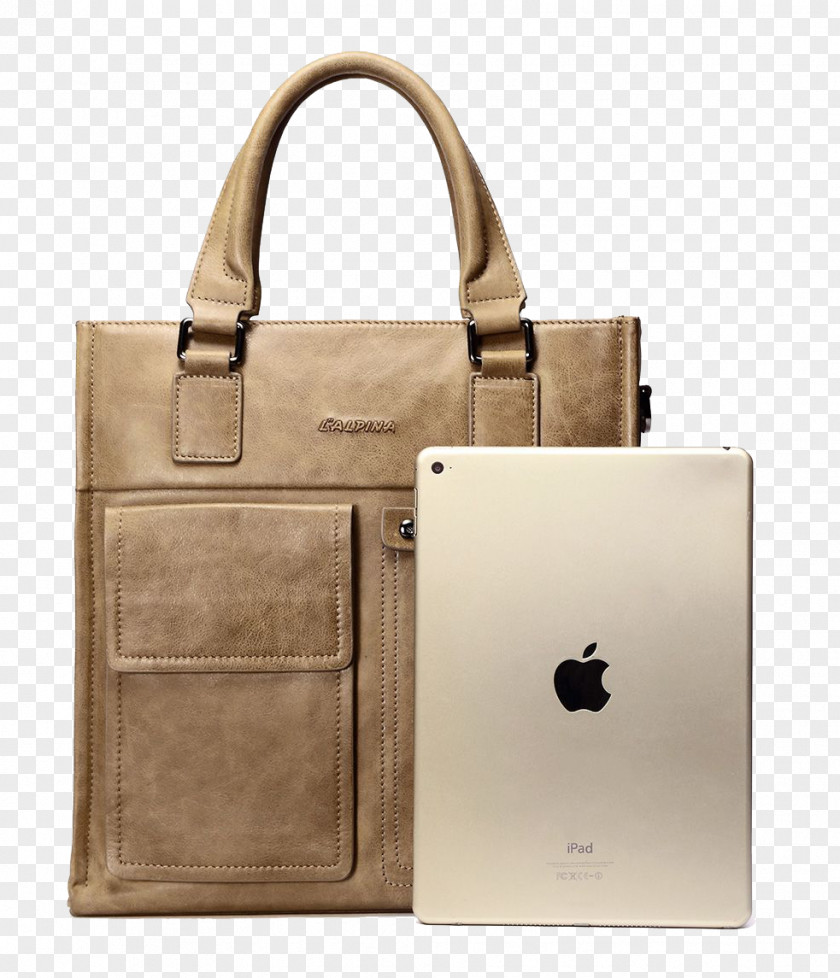 Bag With Ipad IPad Download Handbag Icon PNG