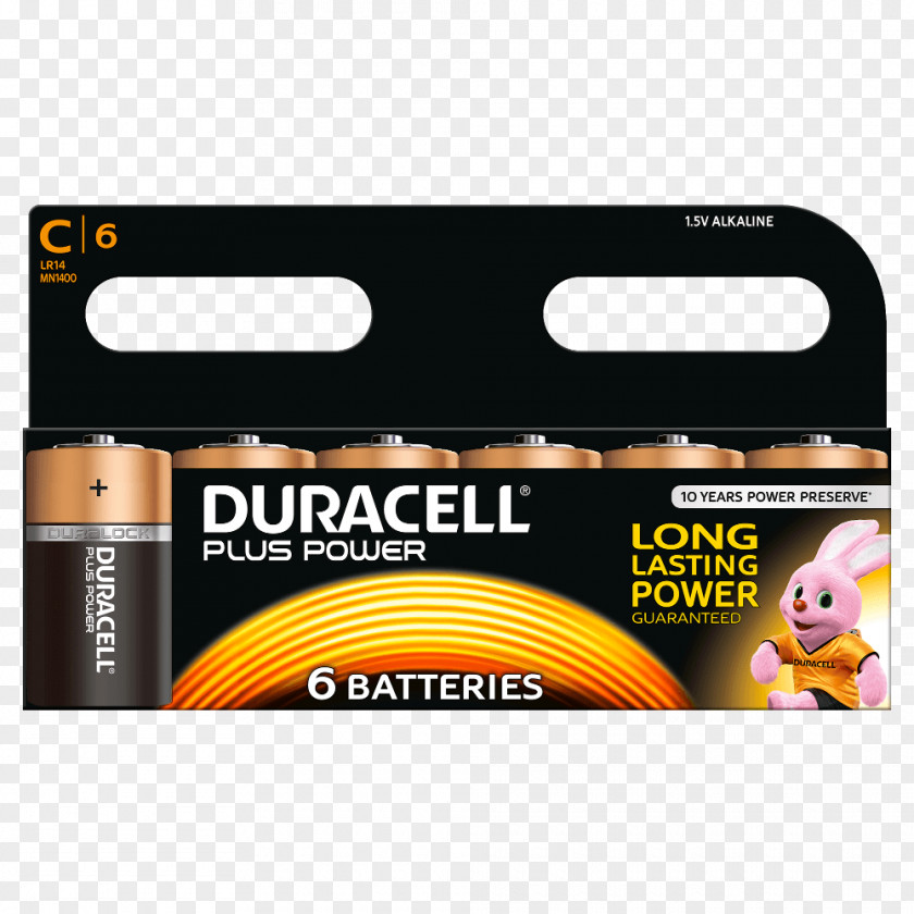 Battery Pack Alkaline Electric Duracell AA PNG