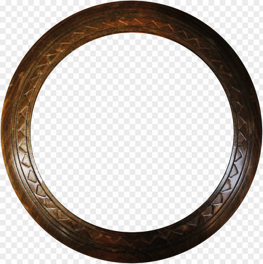 Brown Pattern Wood Ring Circle PNG