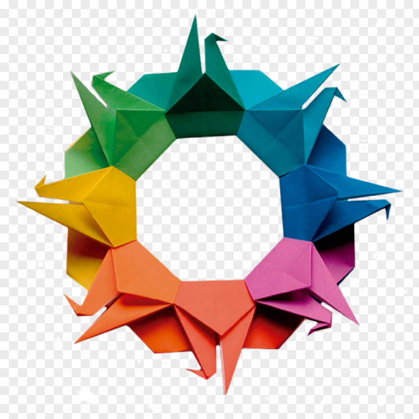 Origami Paper How To Make Crane PNG