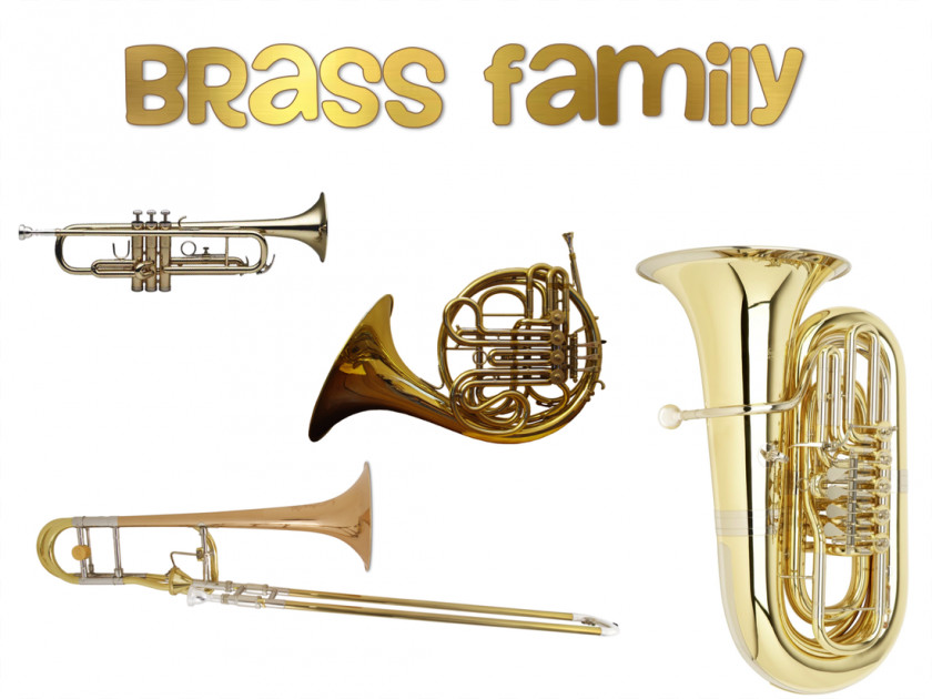 Trombone Brass Instruments Musical Family String Woodwind Instrument PNG