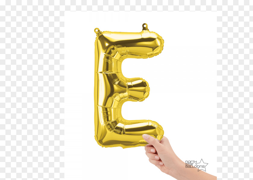 Balloon Mylar Gold Party Hot Air PNG