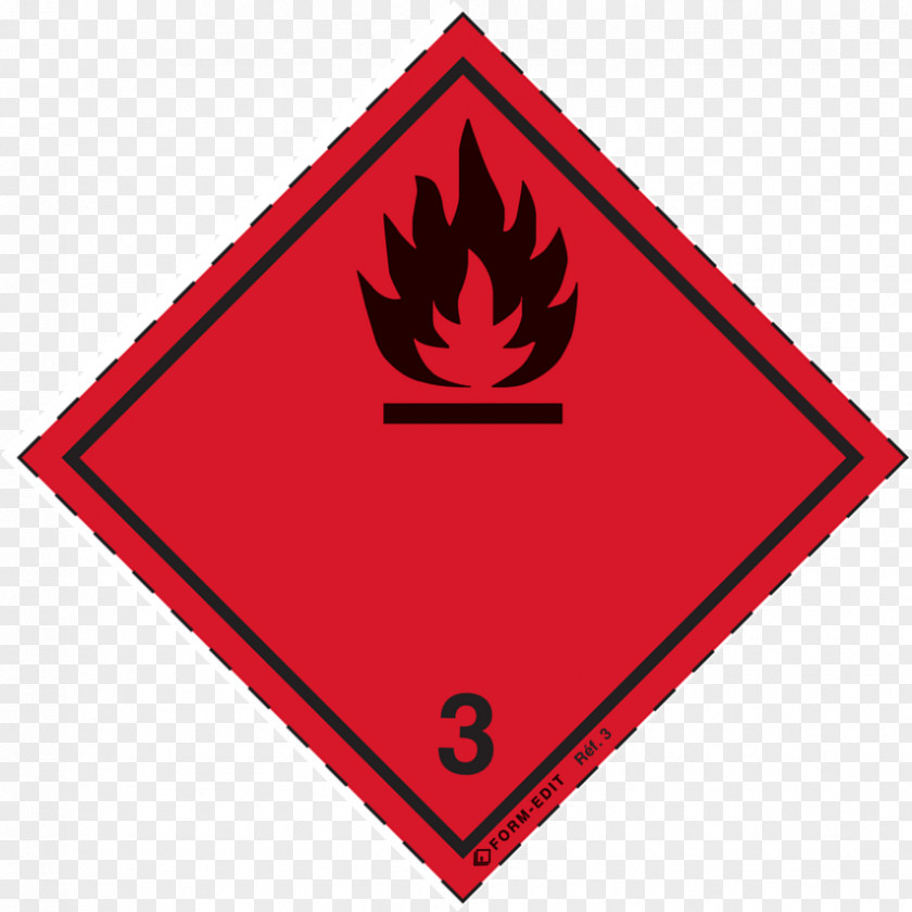 Dangerous Goods ADR HAZMAT Class 2 Gases Substance Theory Label PNG