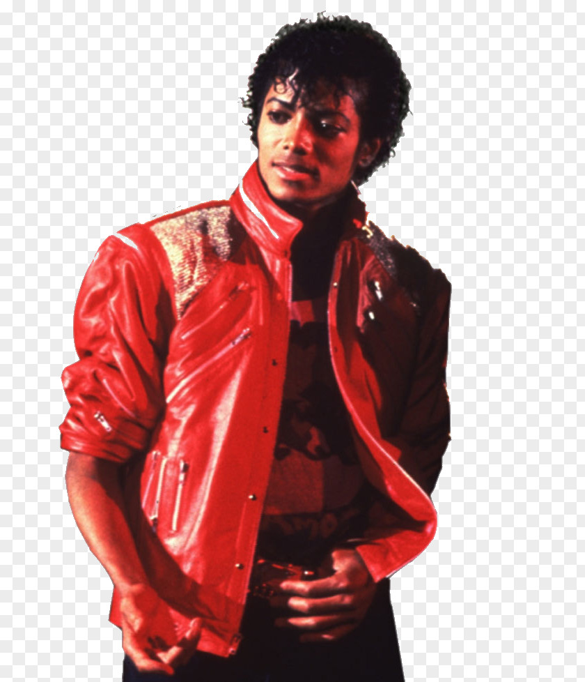 Michael Jackson Beat It Leather Jacket Victory Tour PNG