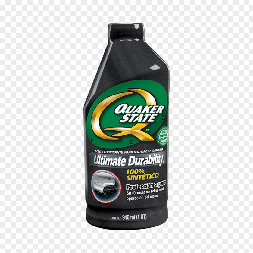 Oil Motor Quaker State Bottle PNG