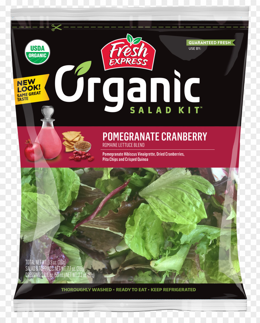 Salad Vinaigrette Caesar Organic Food Romaine Lettuce Pita PNG