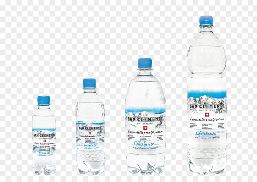 Bottle Water Bottles Mineral Distilled Bottled Plastic PNG